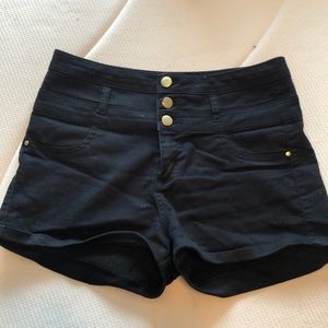 High waisted shorts